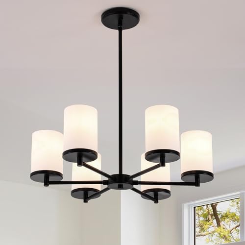 Black Chandelier (Black / 6-Light)