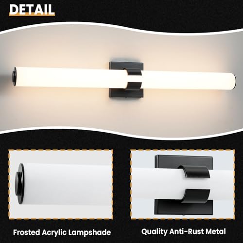 Black Bathroom Vanity Light Fixtures