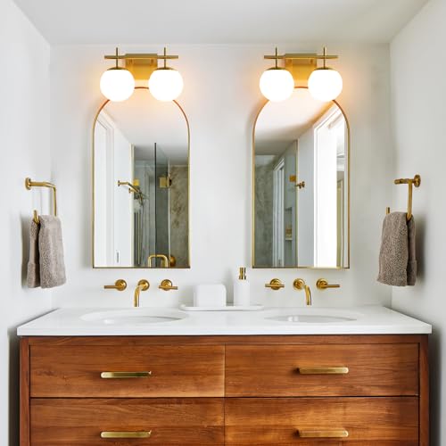 Gold Vanity Light (2 Count)