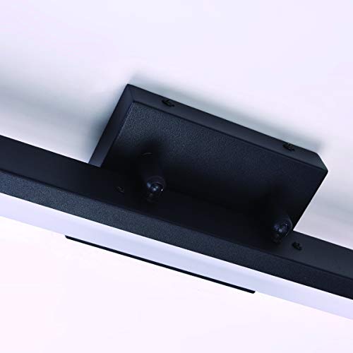 24in Modern LED Vanity Lights for Bathroom Black