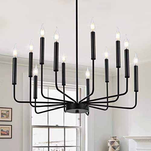 Modern Black Farmhouse Chandeliers