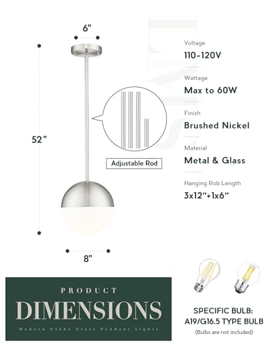 Brushed Nickel Pendant Lights Kitchen Island