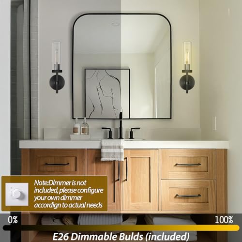Black Wall Sconces Bathroom Vanity Wall Sconce