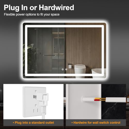 LED Bathroom Vanity Mirror with Lights