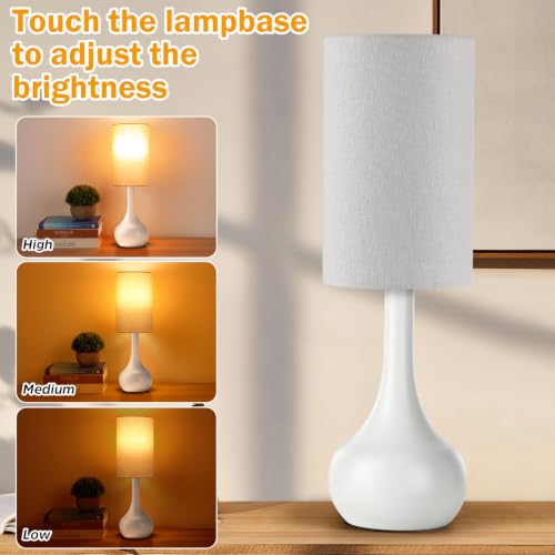 Touch Bedside Lamp for Nightstand