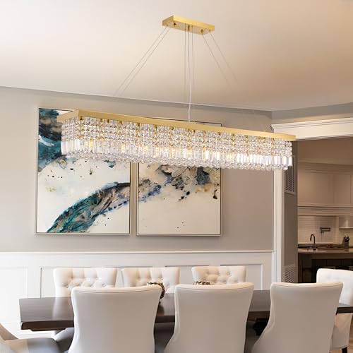 59 inch Modern Crystal Chandelier