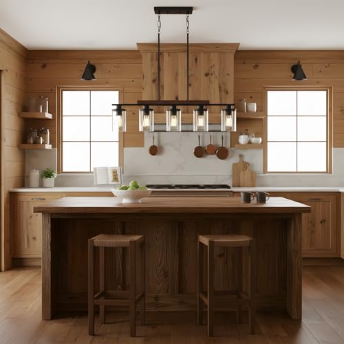 Farmhouse Kitchen Island Light Fixtures