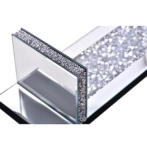 Mirrored Wall Candle Sconces Holder Set of 2 (2 Count)