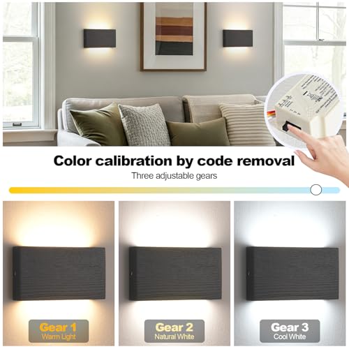 Modern Wood LED Linear Wall Sconce