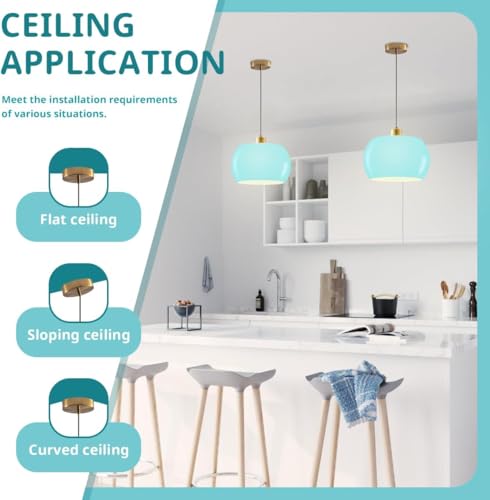 Mid Century Modern Pendant Lighting 3 Pack