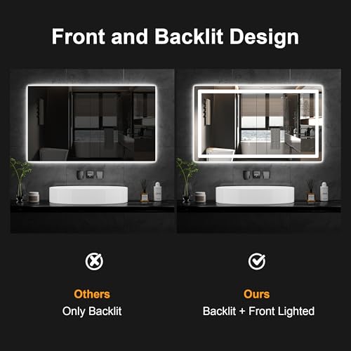 LED Bathroom Vanity Mirror with Lights
