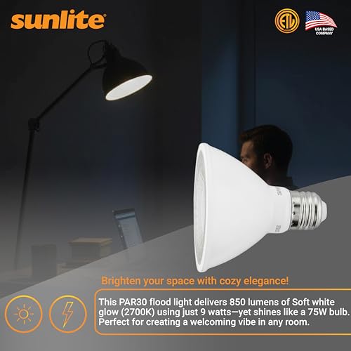LED PAR30 Short Neck Flood Light Bulb (6 Count)