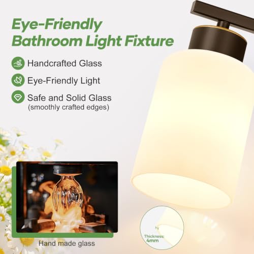 3 Light Bathroom Light Fixtures