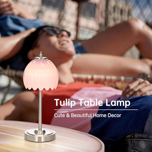 Rechargeable Table Lamp with 5200mAh Battery & Touch Control