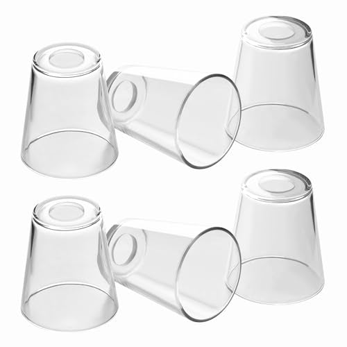 Fixture Replacement Clear Glass Shade (6 Count)