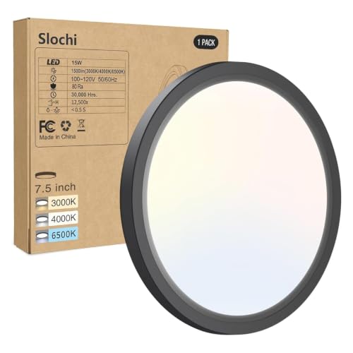 1PACK LED Flush Mount Ceiling Light Fixture