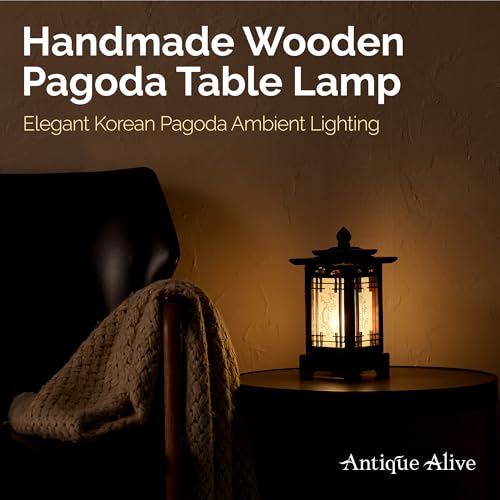 Traditional Korean Wood Lamp