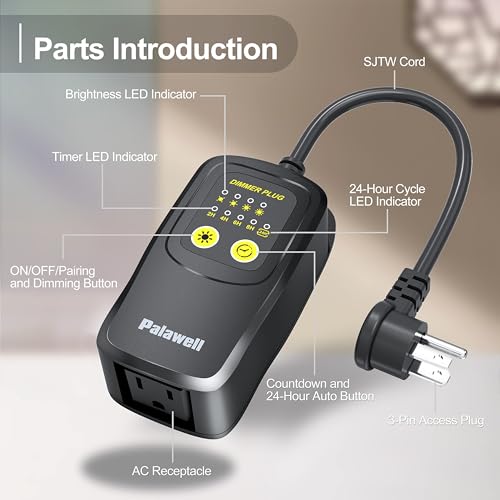 Outdoor Dimmer for String Lights