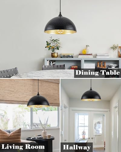 Hammered Dome Pendant Light 1 Pack