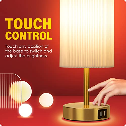 Bedside Lamp with USB port