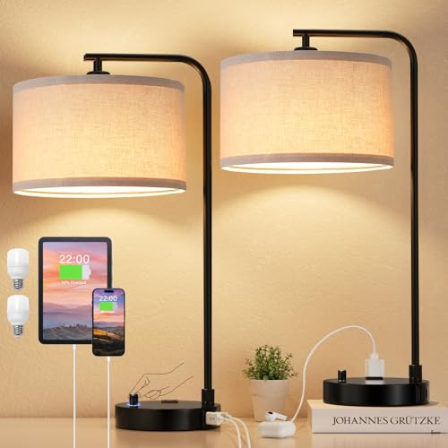 Bedside Lamps Set of 2 (2 Count)