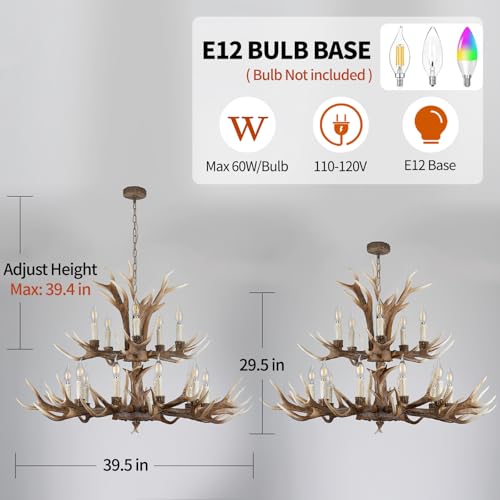 Antler Chandelier Lighting
