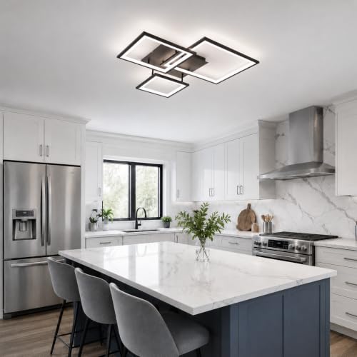 Modern Black Led Ceiling Light 3