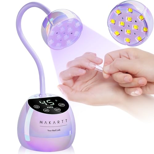 Cordless Gooseneck UV Nail Lamp for Gel