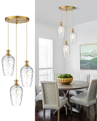 3 Light Cluster Pendant Lighting