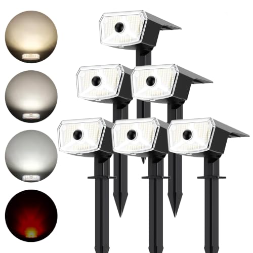 Solar Lights Outdoor Waterproof (4 Count)