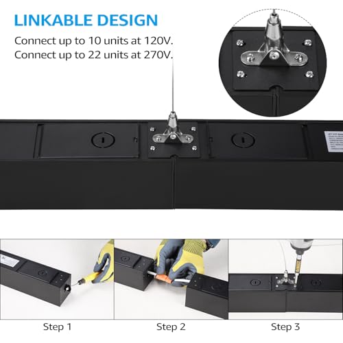 2 Pack 4FT Linkable LED Linear Light (2 Count)