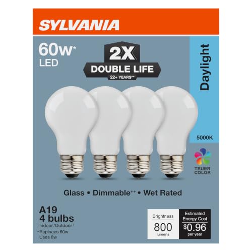 Sylvania Double Life LED Light Bulb (4 Count)