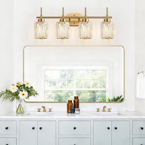 Modern Crystal Bathroom Vanity Light