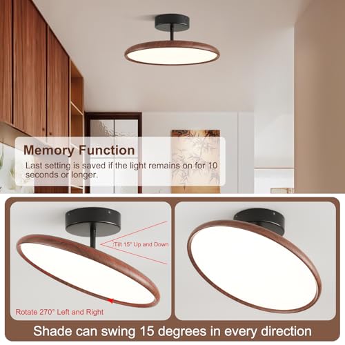 Nordic Semi Flush Ceiling Light