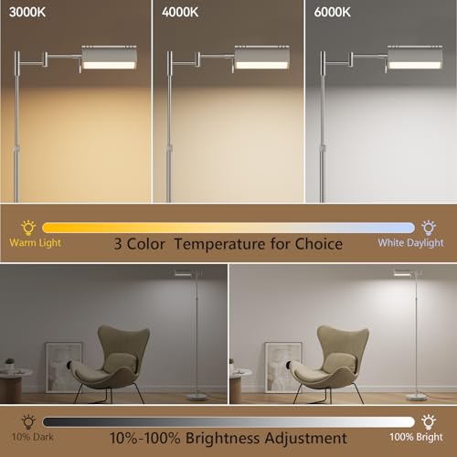 Dimmable LED Pharmacy Floor Lamps