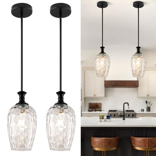 Glass Pendant Lights Kitchen Island