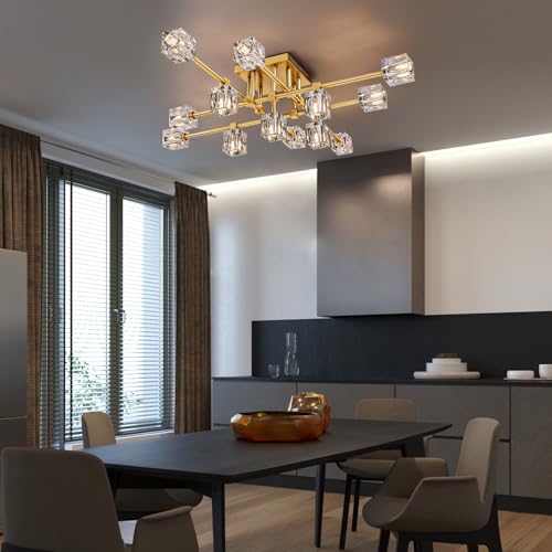 Semi Flush Mount Ceiling Light Fixture (13 Count)
