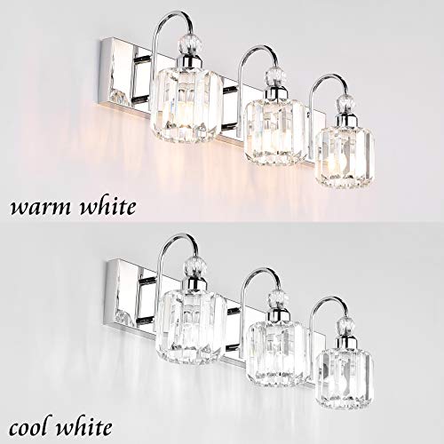 Modern LED Crystal Bathroom Vanity Lights 3