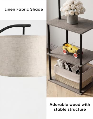 Floor Lamp with Table