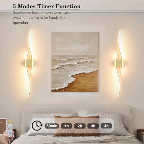 Modern Wall Sconces Set of 2 (2 Count)