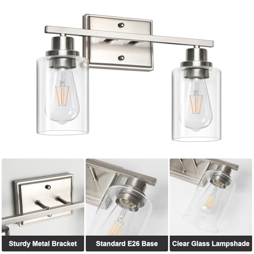 2 Light Bathroom Light Fixtures