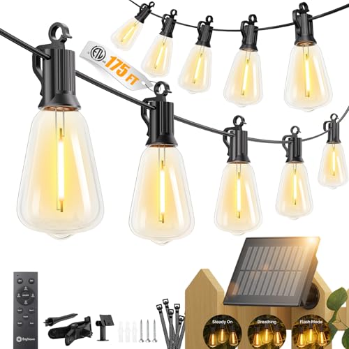 175FT Solar String Lights Outdoor