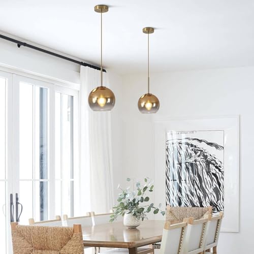 1 Pack Amber Glass Shades