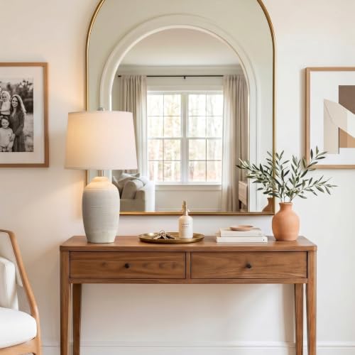 22" Modern Ceramic Table Lamps Set of 2