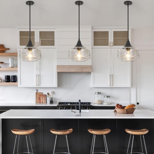 Black Pendant Lights for Island