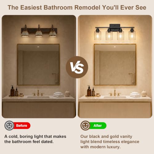 Modern Bathroom Light Fixtures Over Mirror