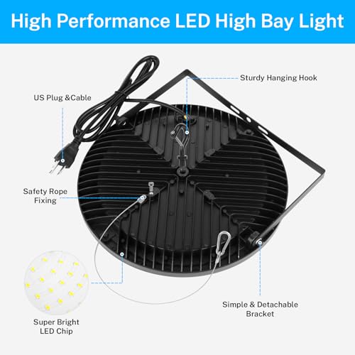200W UFO LED High Bay Light 2Pack