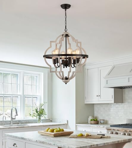 Farmhouse Rustic Chandelier