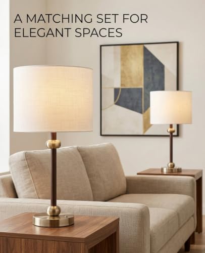 Touch Table Lamps for Night Stands (2 Count)