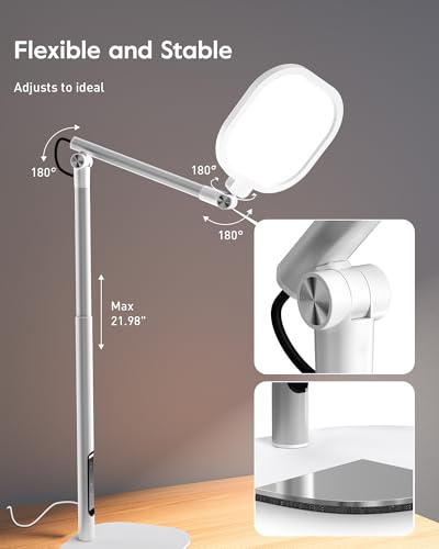Tall LED Desk Lamps with Base